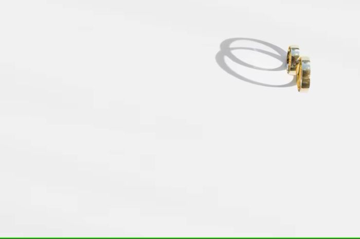 faux wedding rings